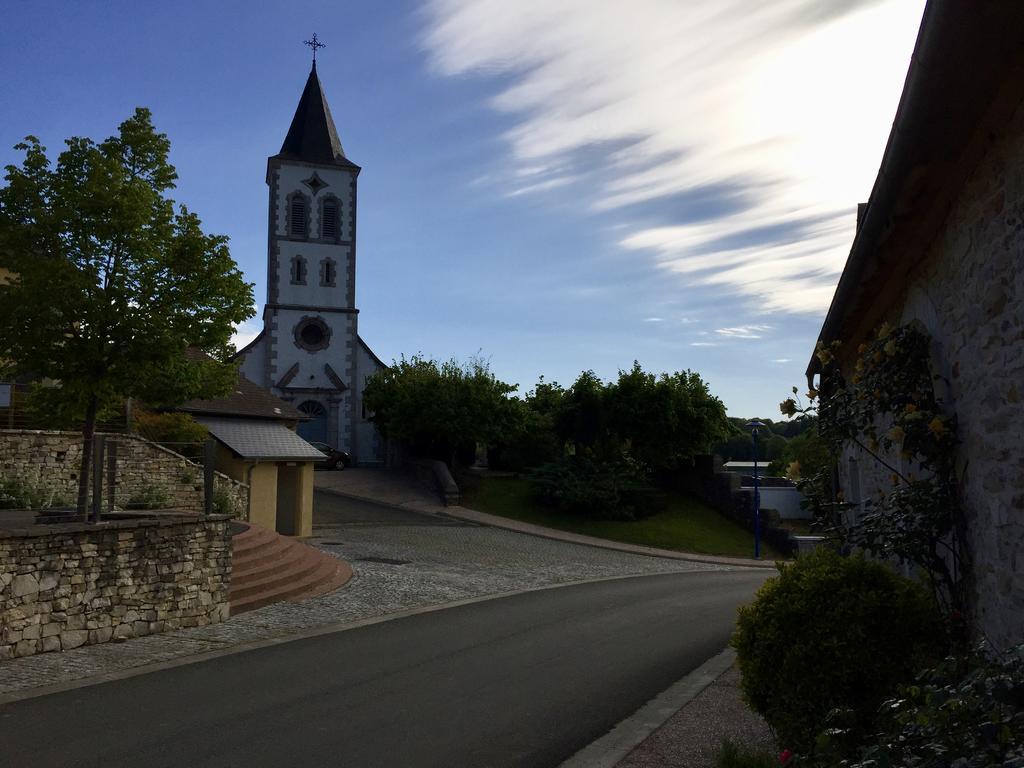 Gîtes de La Maison Bleue d'Estialescq Eksteriør billede